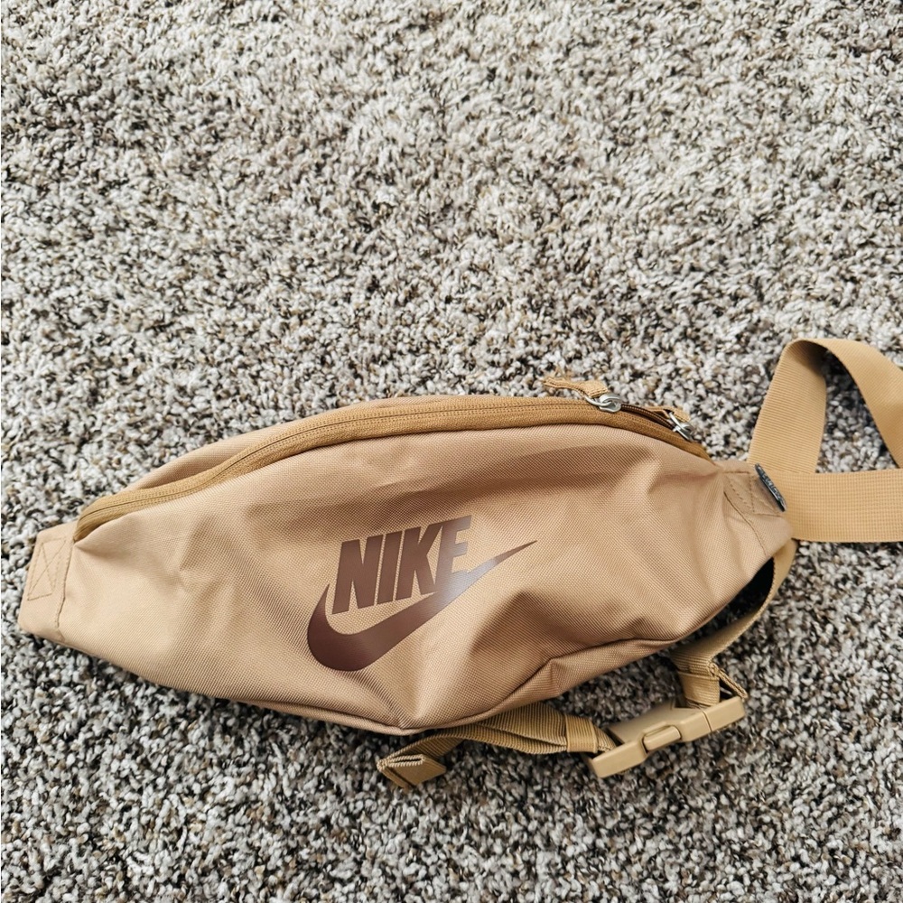 Nike Tan/Brown Crossbody Waist Bag